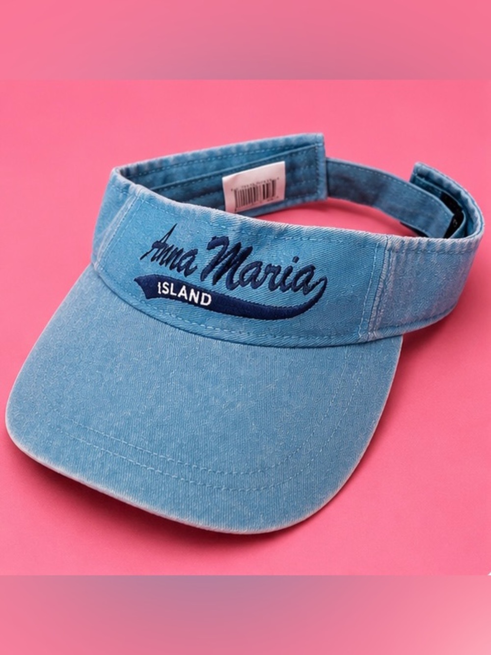 Anna Maria Island Light Blue Visor Hat